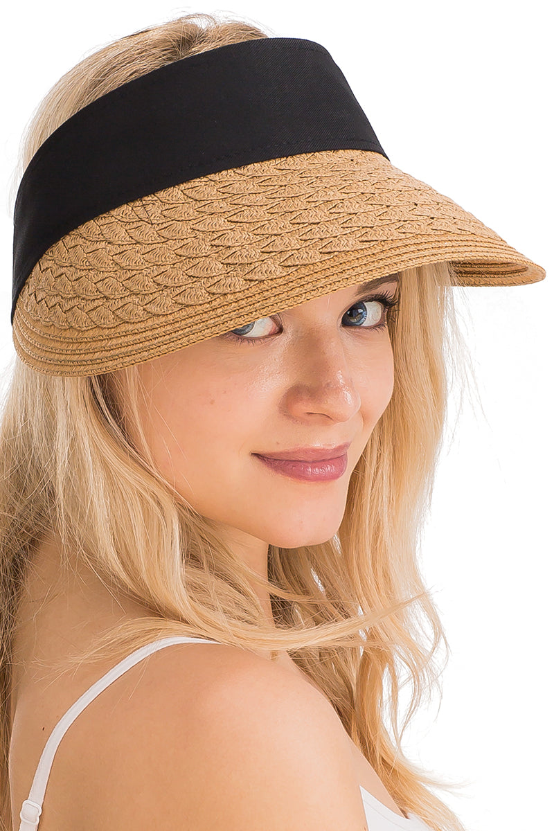 SCALLOP SUN VISOR