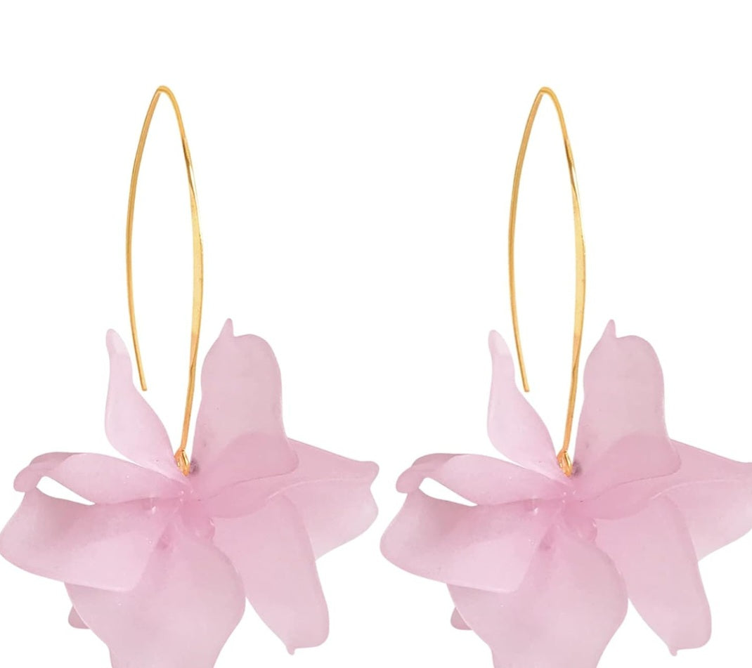 ROSE PEDAL EARINGS