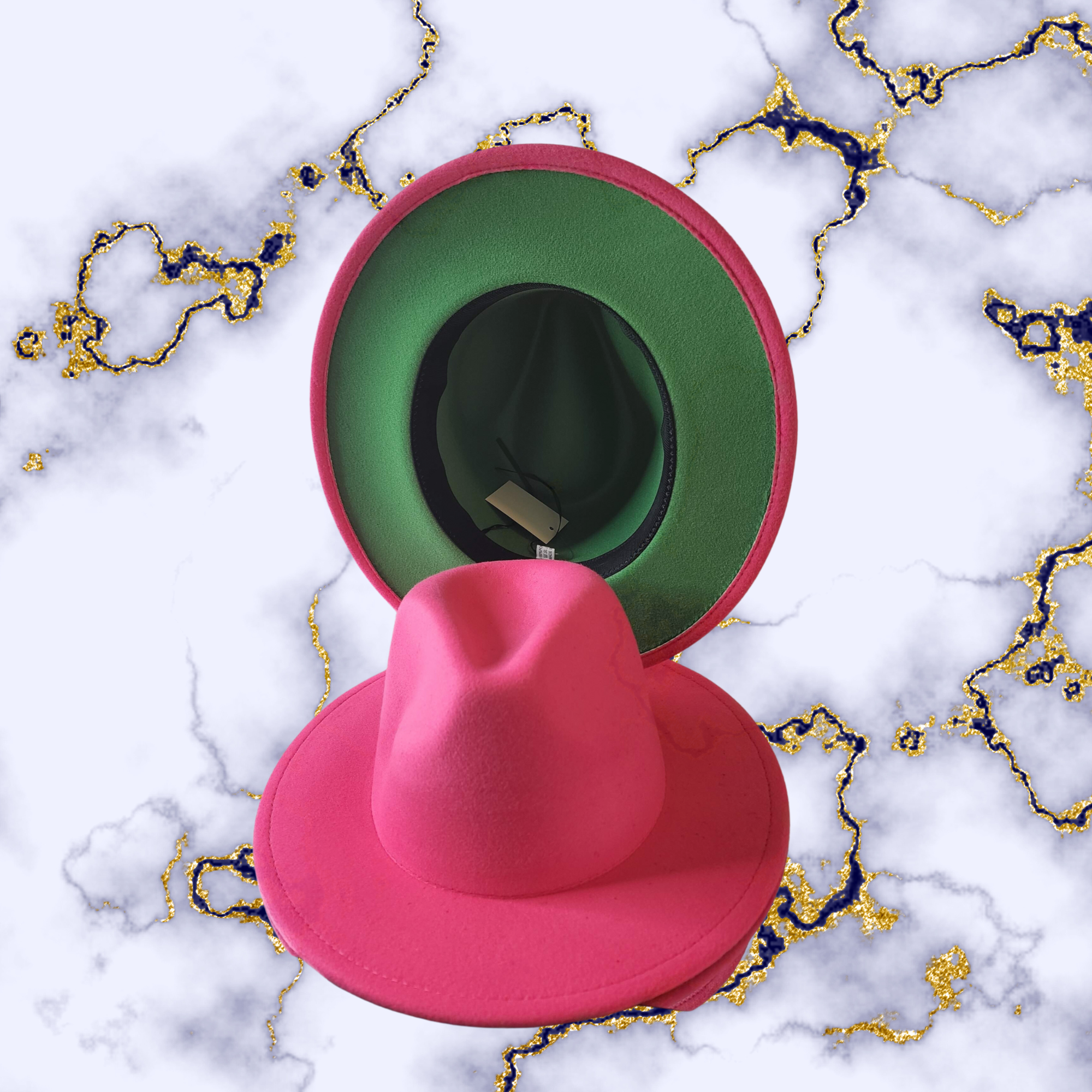 FEDORA HAT WITH ACCENT