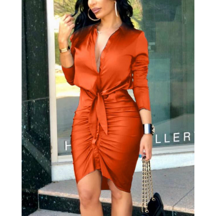 RETRO MIDI DRESS - arriesfashions