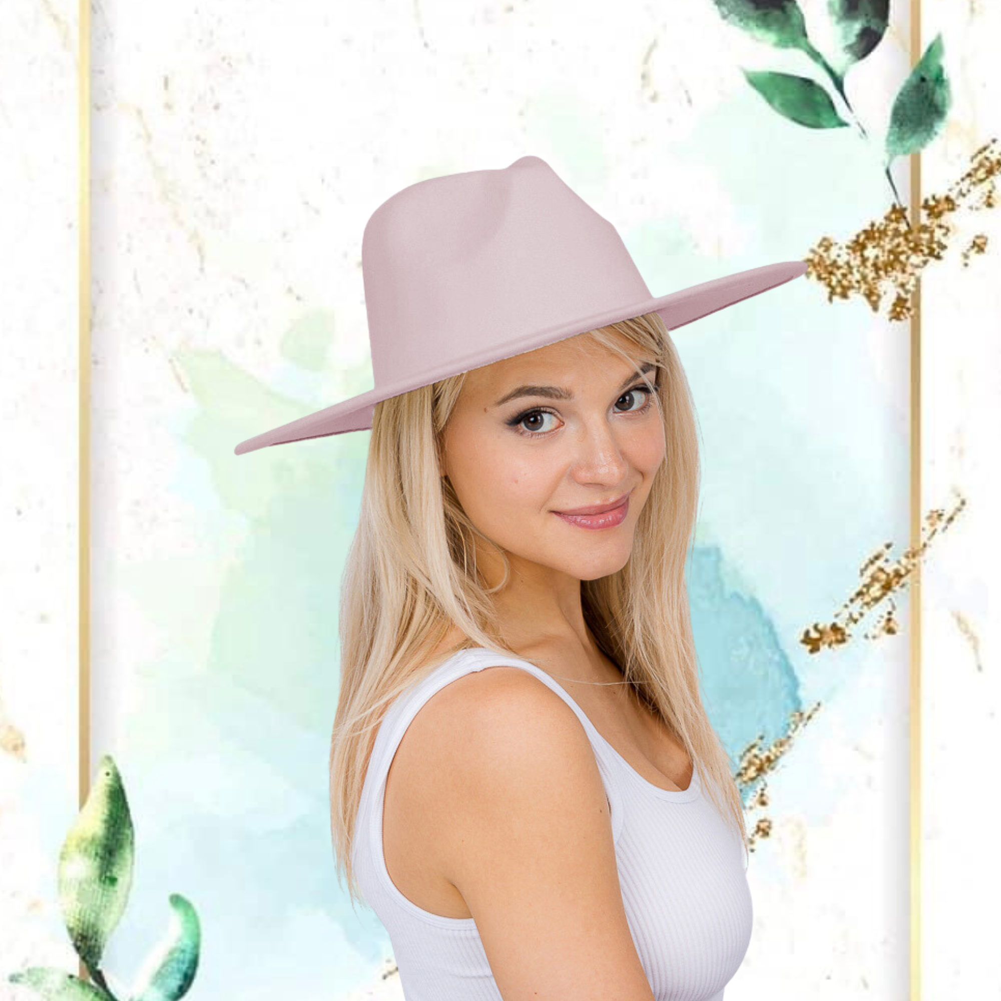 FEDORA HATS:Plain Fedora hat-arriesfashions