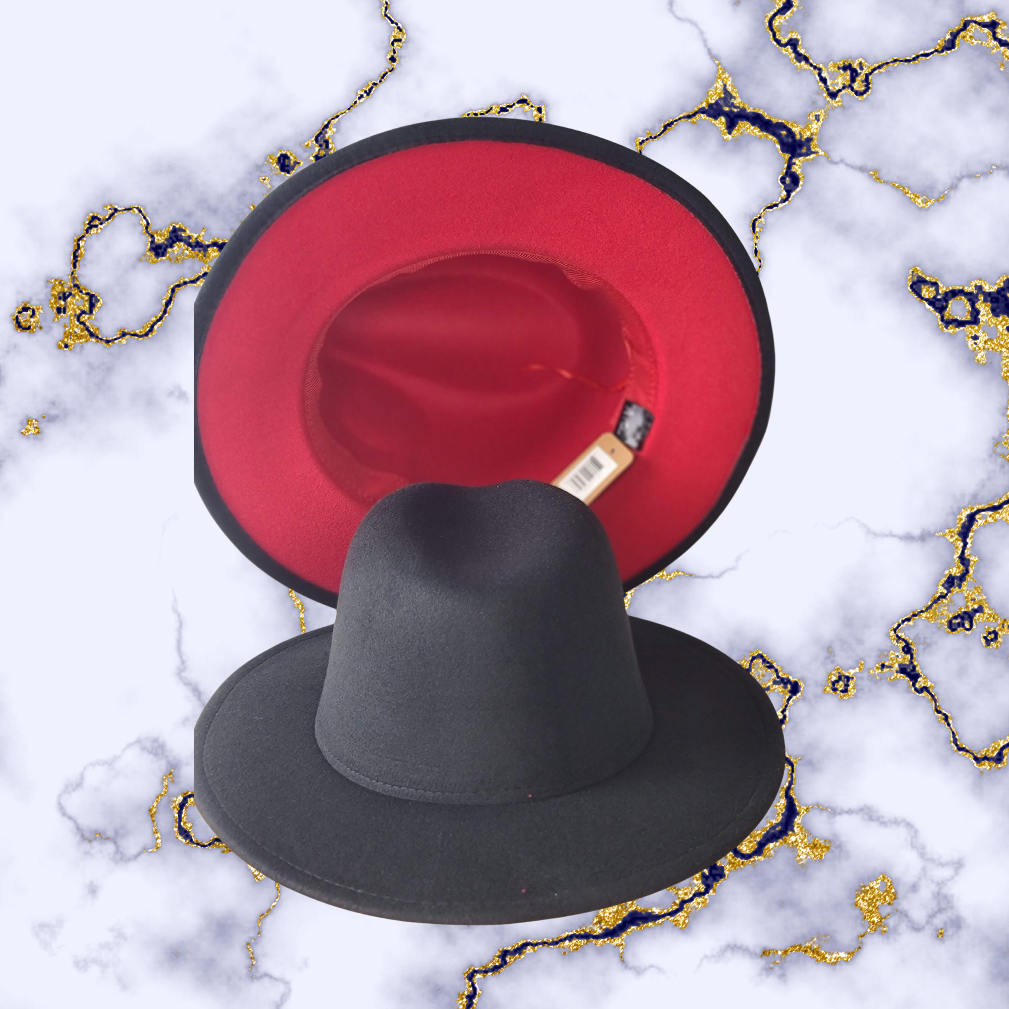 FEDORA HAT WITH ACCENT