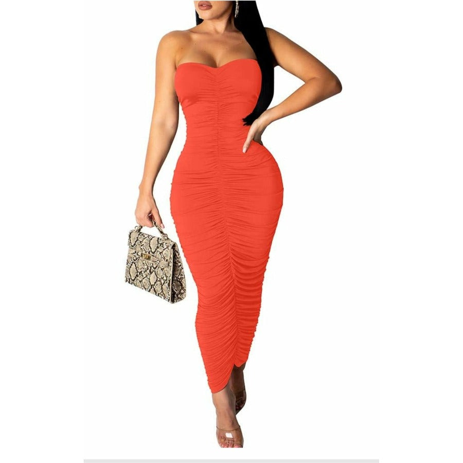 SUMMER RUSHING DRESS - arriesfashions