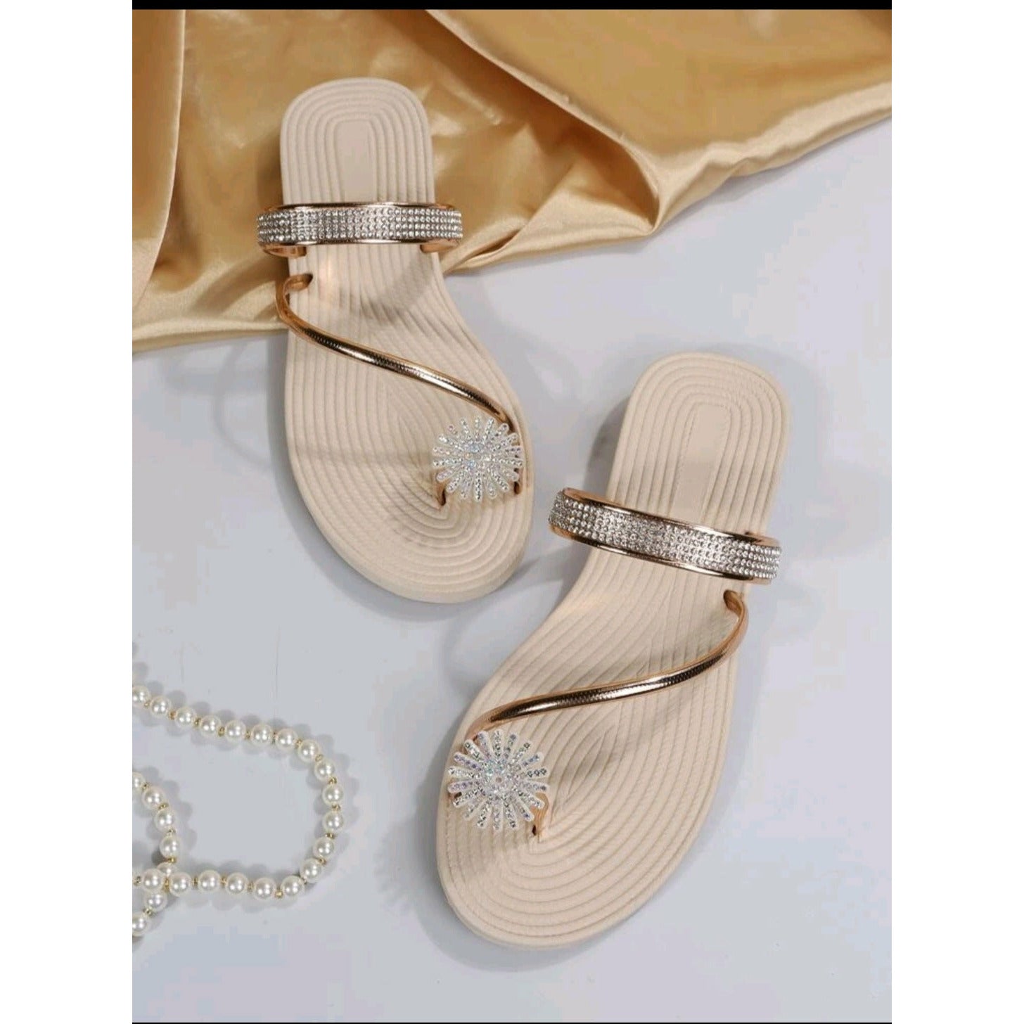Rhinestones sandals - arriesfashions