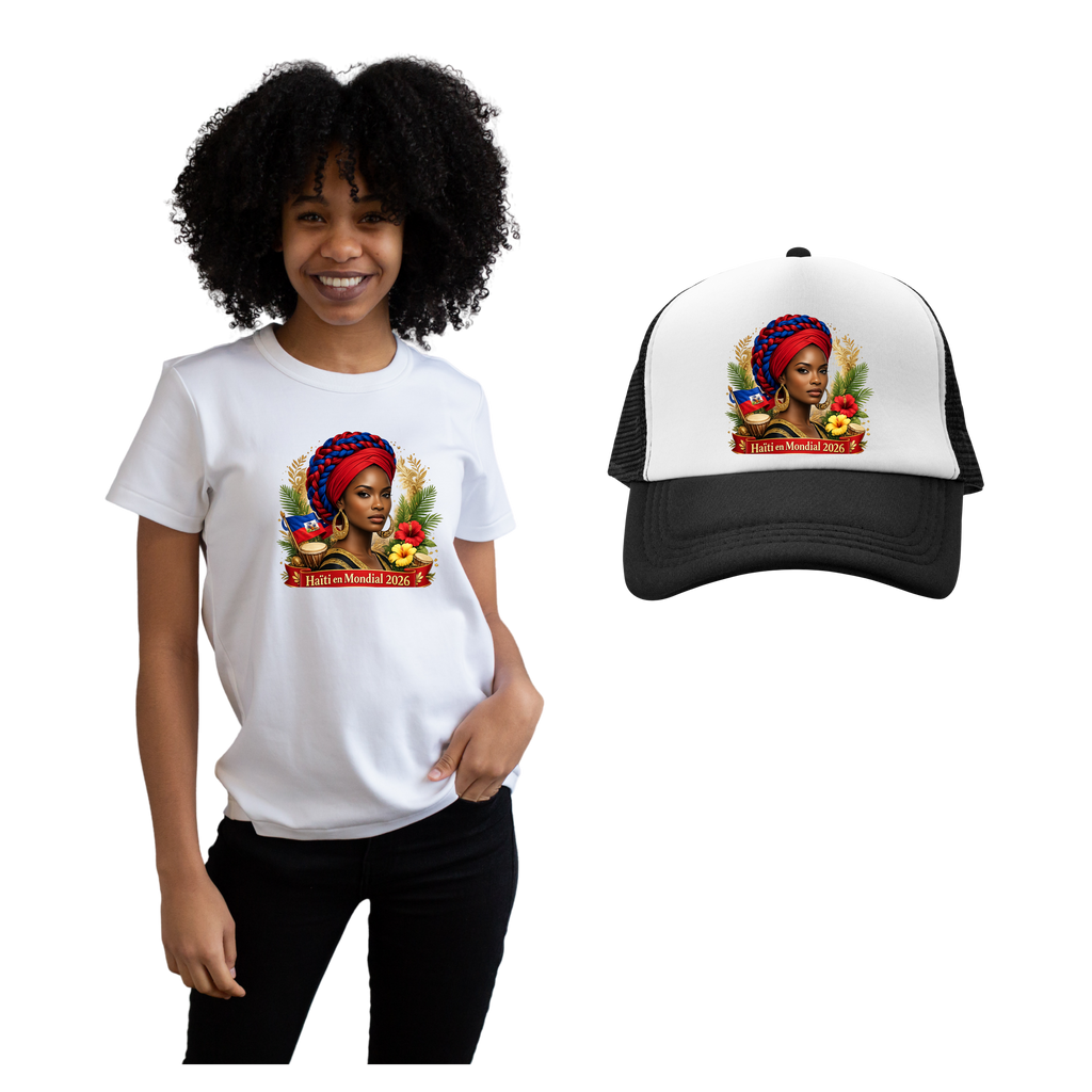HAITI EN MONDIAL 2026 GRAPHIC TEE