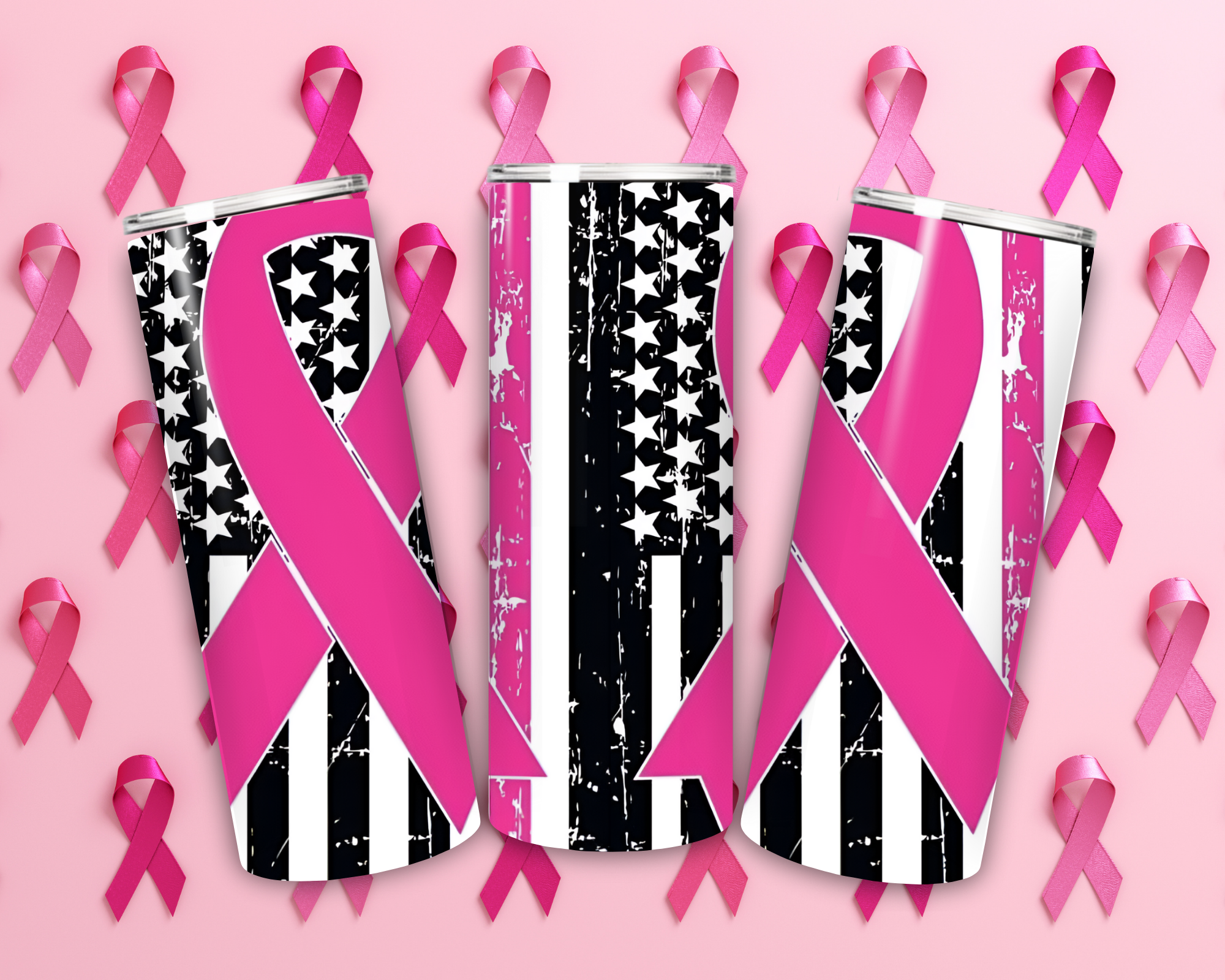 BREAST CANCER TUMBLER