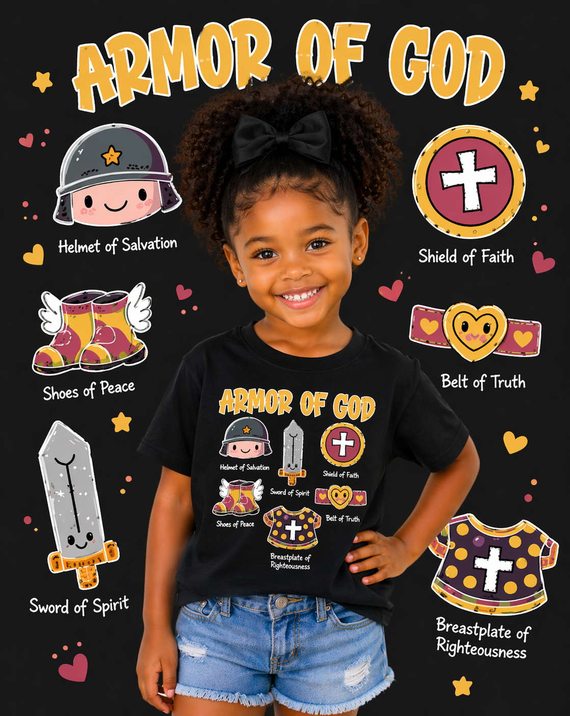 “ARMOR OF GOD” KIDS TEE