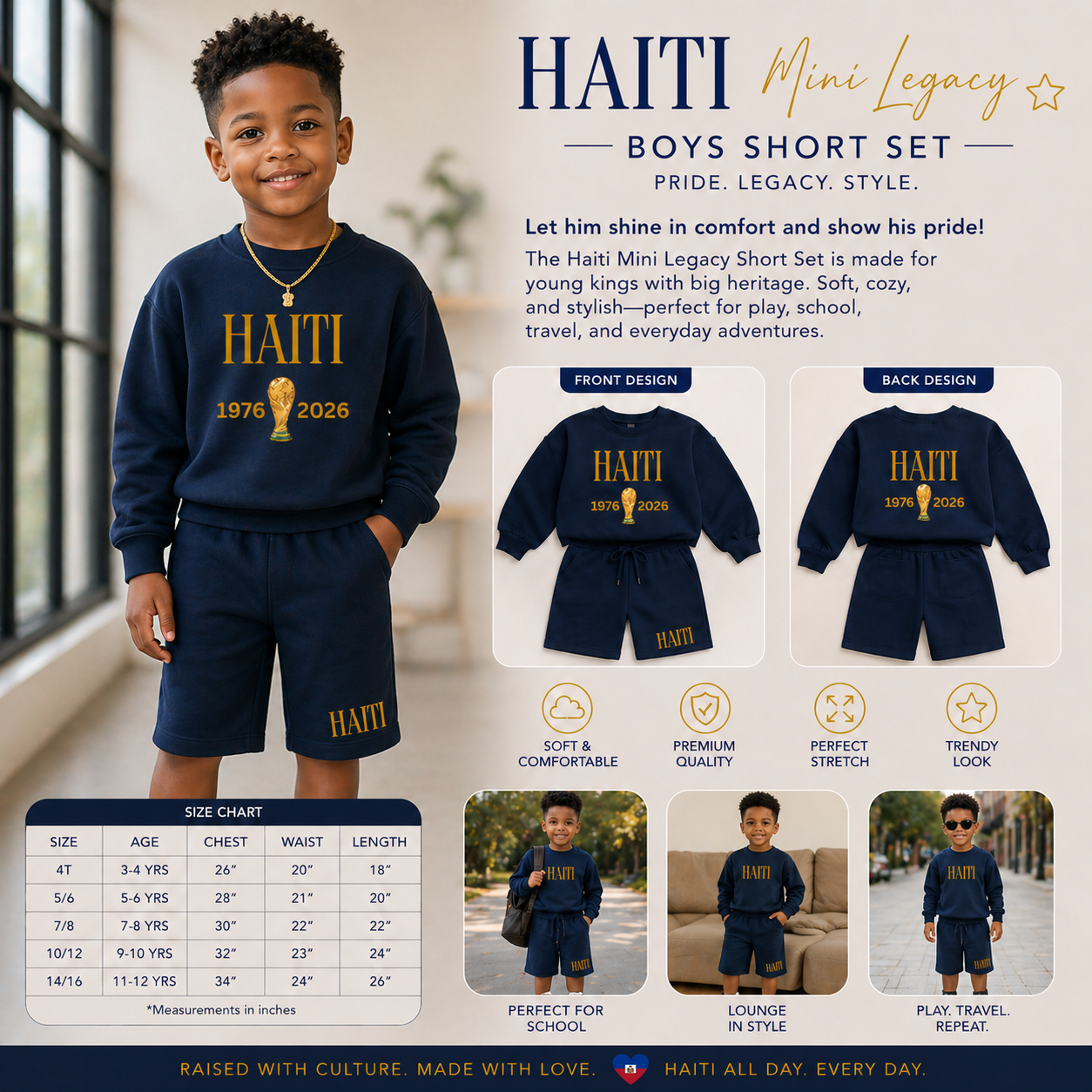 MAISON HAITI LEGACY KIDS SET