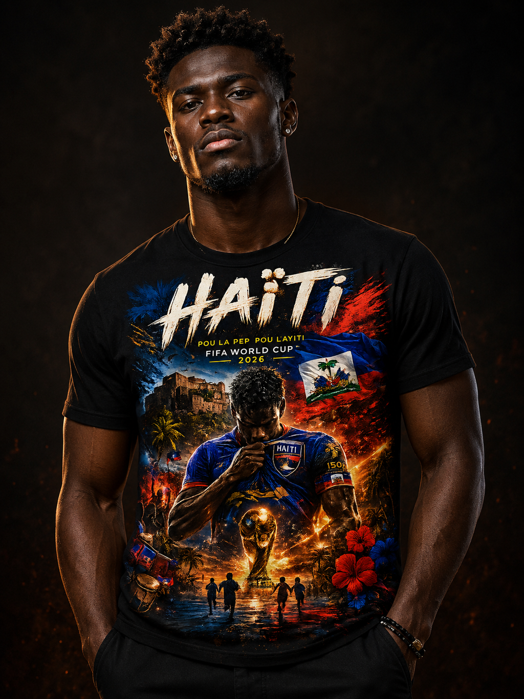 HAÏTI WORLD CUP LEGACY TEE 2026
