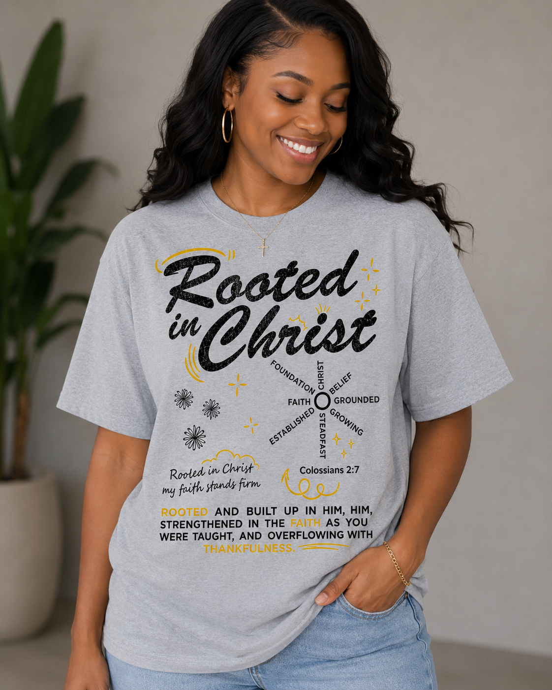 ROOTED IN CHRIST TEE