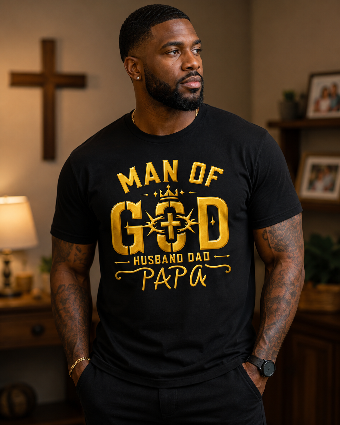 GOLDEN FAITH FATHER TEE