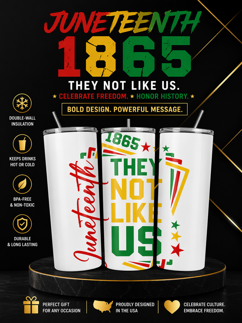NOT LIKE US TUMBLER