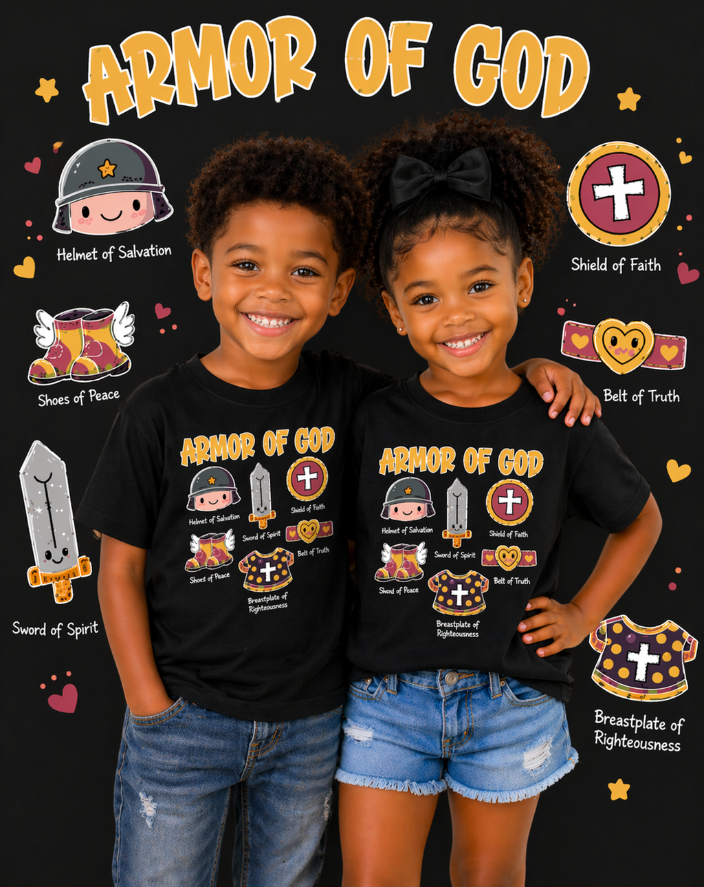“ARMOR OF GOD” KIDS TEE