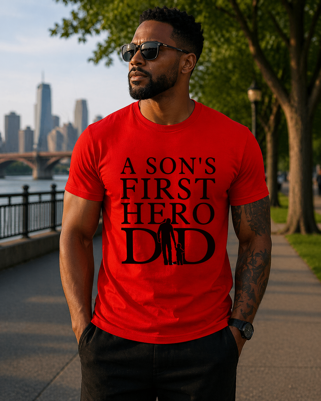 A SON'S FIRST HERO