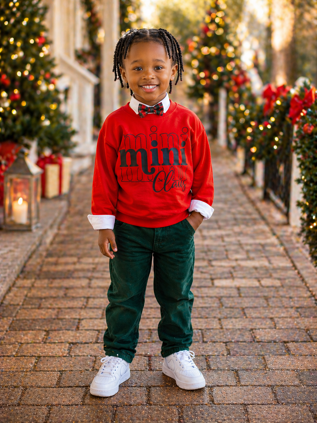 MINI CLAUS HOLIDAY SWEATER