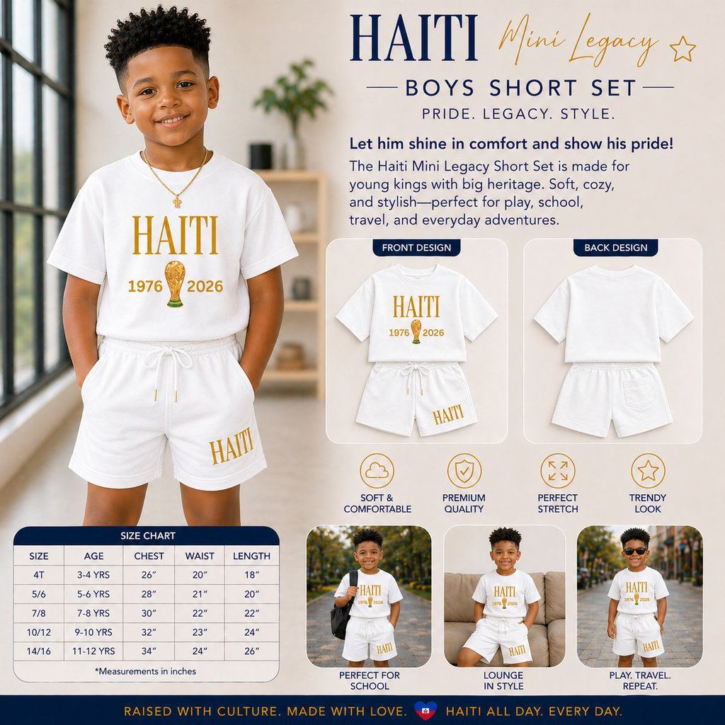 HAITI GOLD ERA LUXE KIDS SET