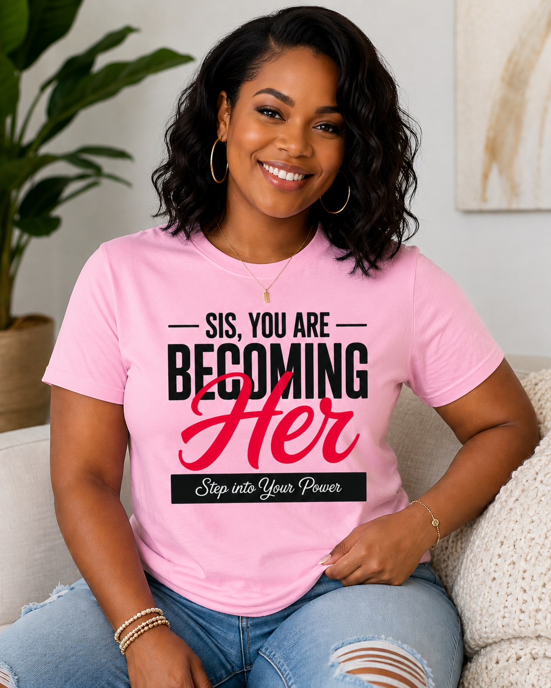 BECOMING HER EMPOWERMENT TEE
