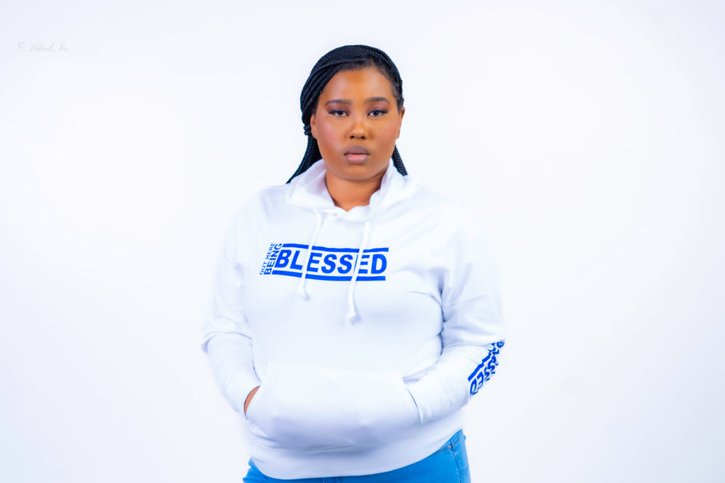 OUT HERE BEING BLESSED HOODIE