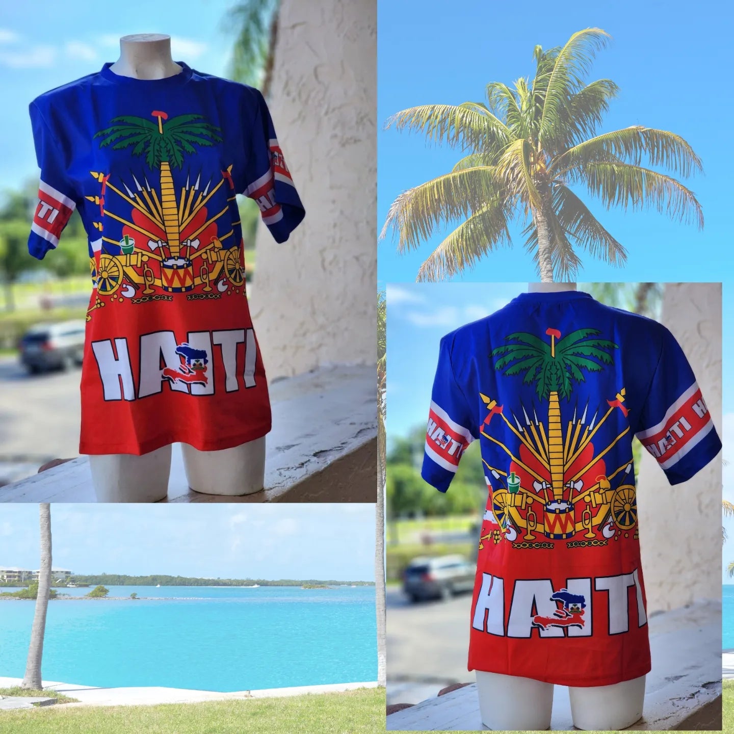 Haitian Flag Shirts