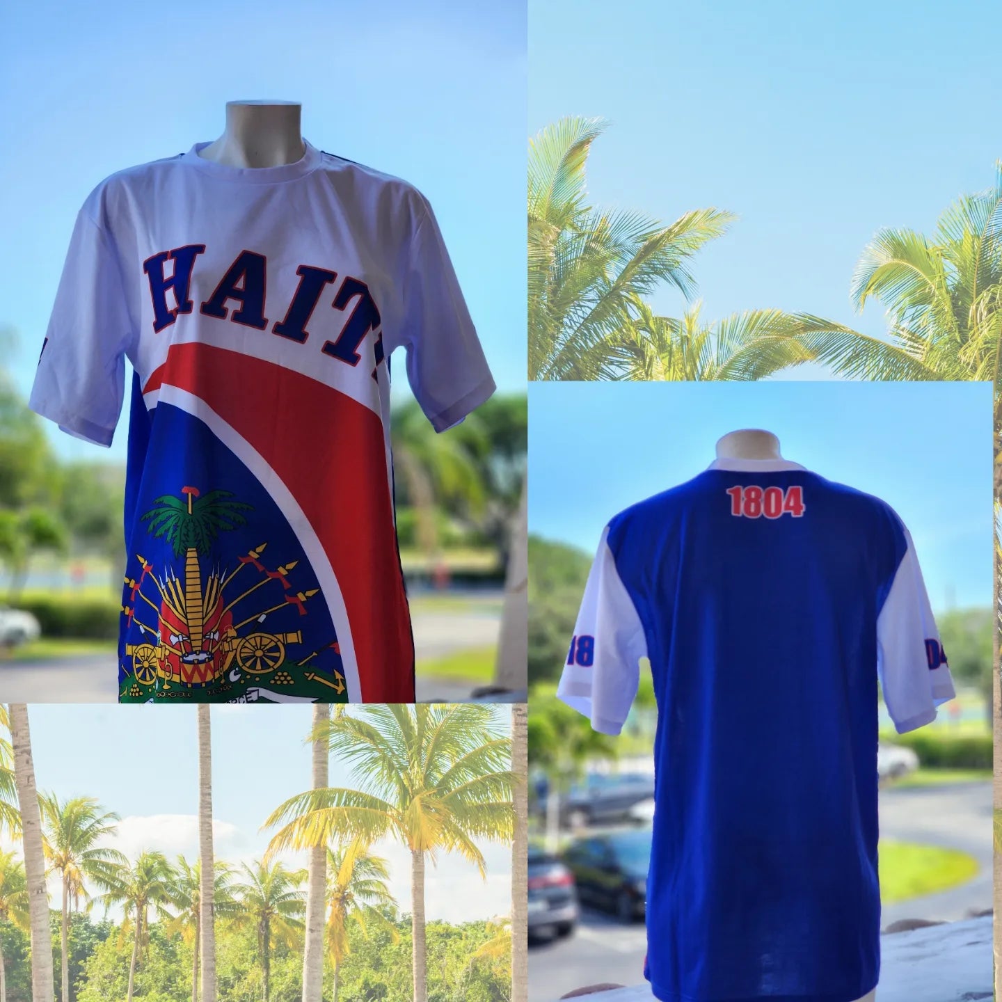 Haitian Flag Shirts