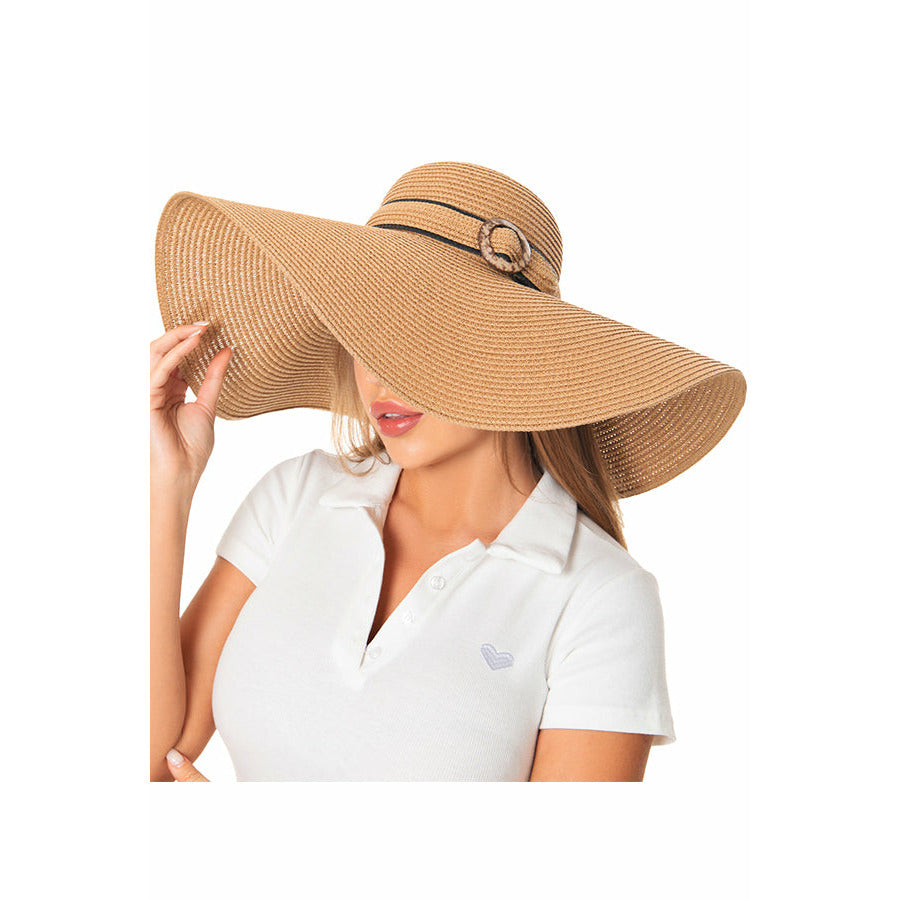 BOHO STRAW SUN HAT - arriesfashions