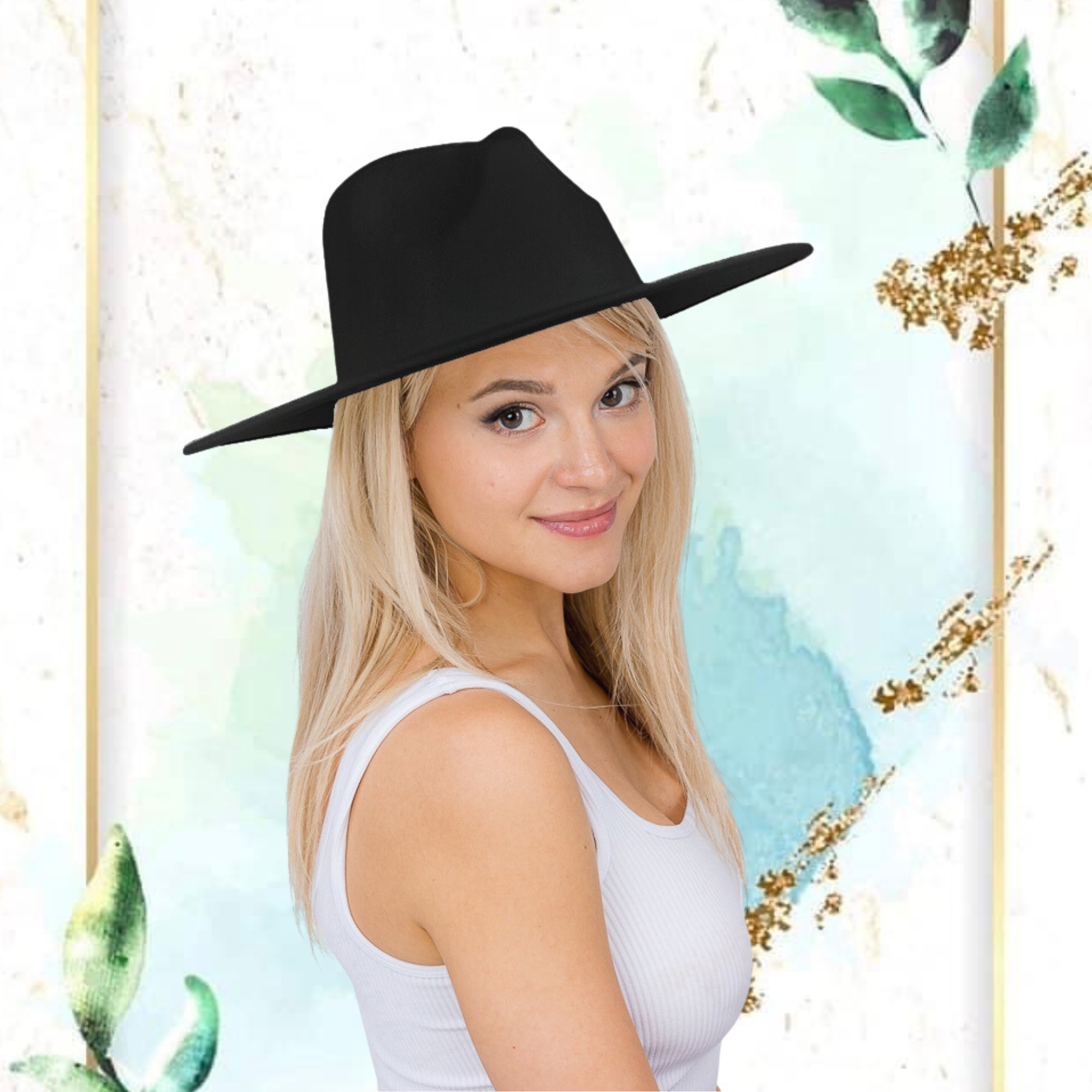FEDORA HATS:Plain Fedora hat-arriesfashions