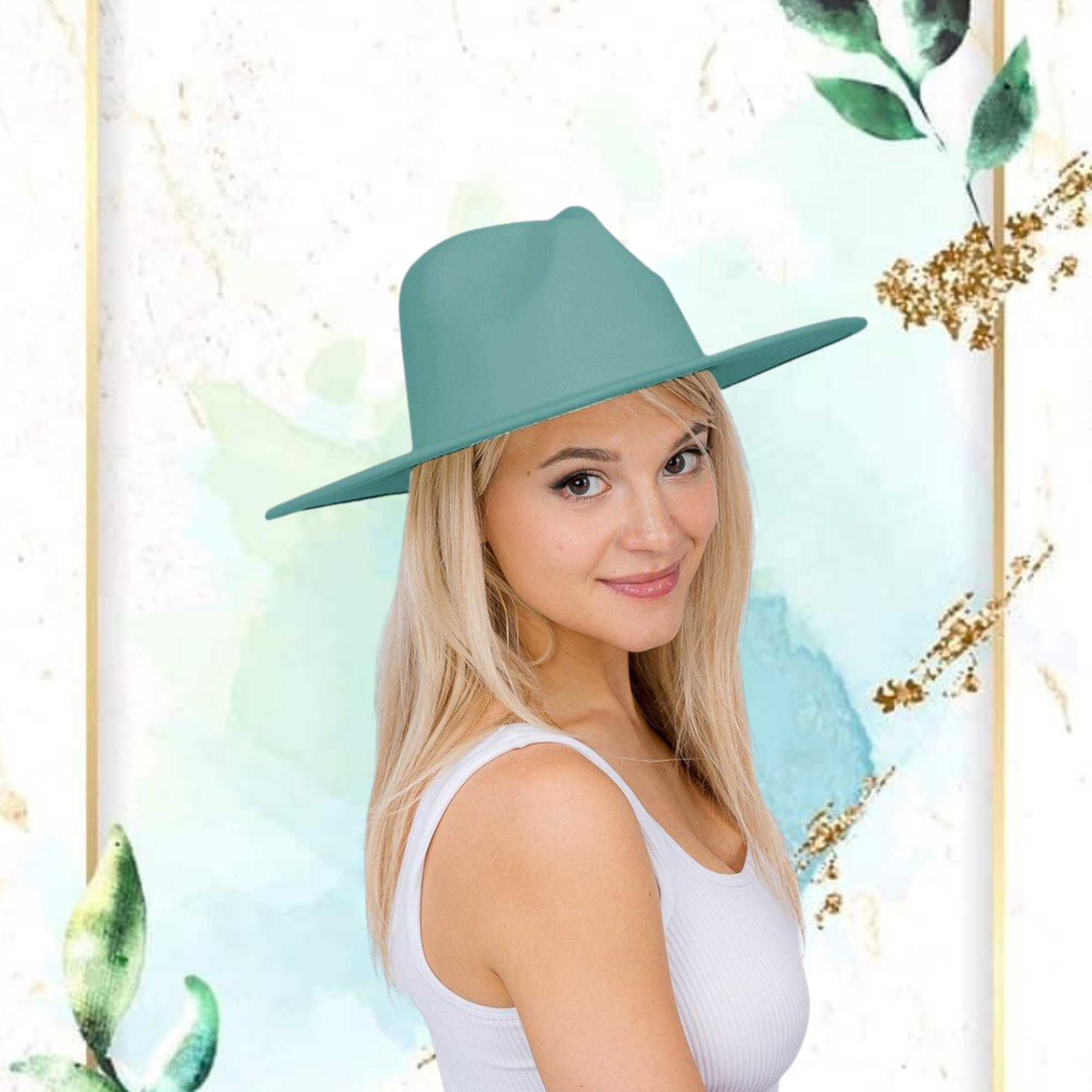 FEDORA HATS:Plain Fedora hat-arriesfashions