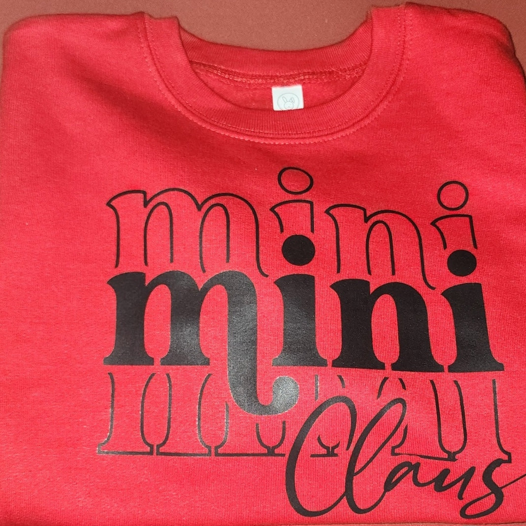 MINI CLAUS HOLIDAY SWEATER