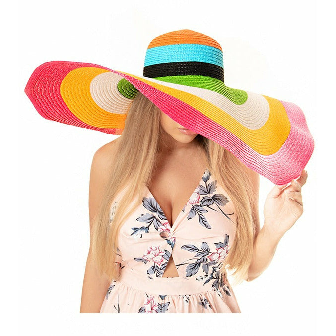 XTRA WIDE STRAW HATS - arriesfashions