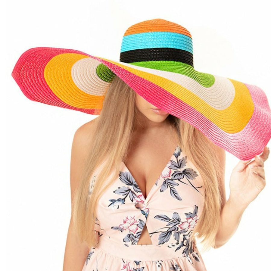 XTRA WIDE STRAW HATS - arriesfashions